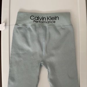 calvin klein blue biker shorts